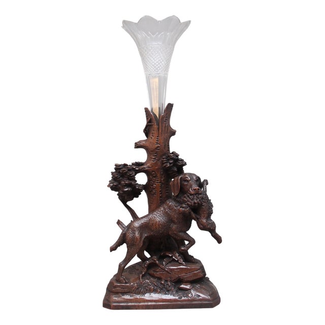 19th Century Black Forest Centre Piece, 1880s For Sale