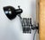 Metal Bauhaus Industrial Black Scissor Wall Lamp from Kaiser Idell, 1930s For Sale - Image 7 of 18