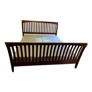 Ethan Allen American Impressions Solid Cherry California King Bed For Sale