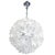 Silver Chandelier in Murano Glass & Chrome by Paolo Venini for Veart, Italy, 1960s For Sale - Image 8 of 8