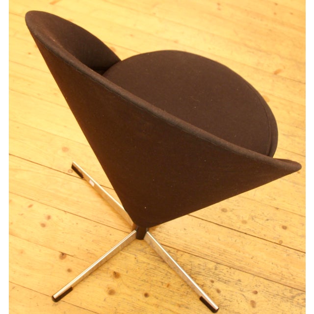 Verner Panton Cone Chair by Verner Panton for Gebrüder Nehl For Sale - Image 4 of 10