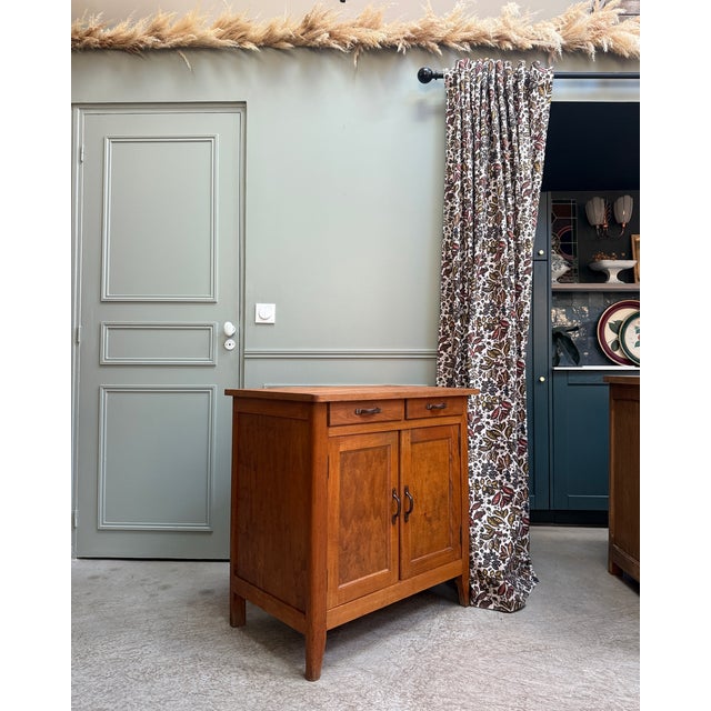 Tan Vintage Parisian Buffet, 1950s For Sale - Image 8 of 16