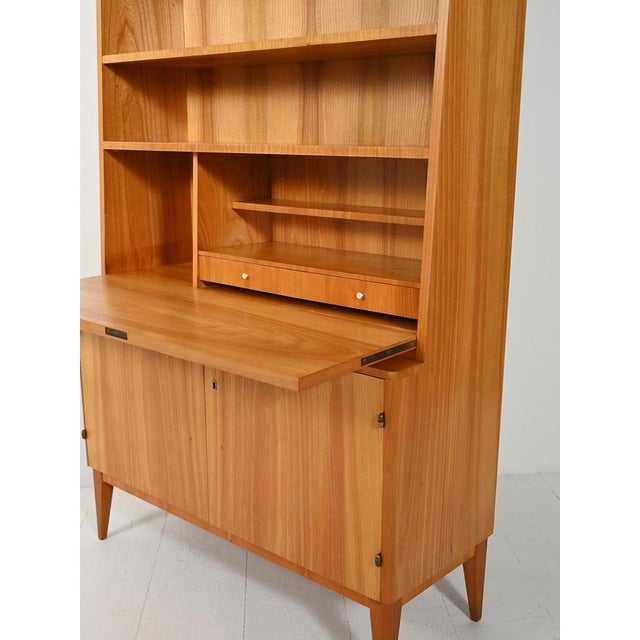 Scandinavian Elm Bookcase, 1930s For Sale - Image 10 of 12