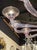 Early 21st Century Modern Lavender Murano Glass 10 Arm Chandelier. For Sale - Image 5 of 9