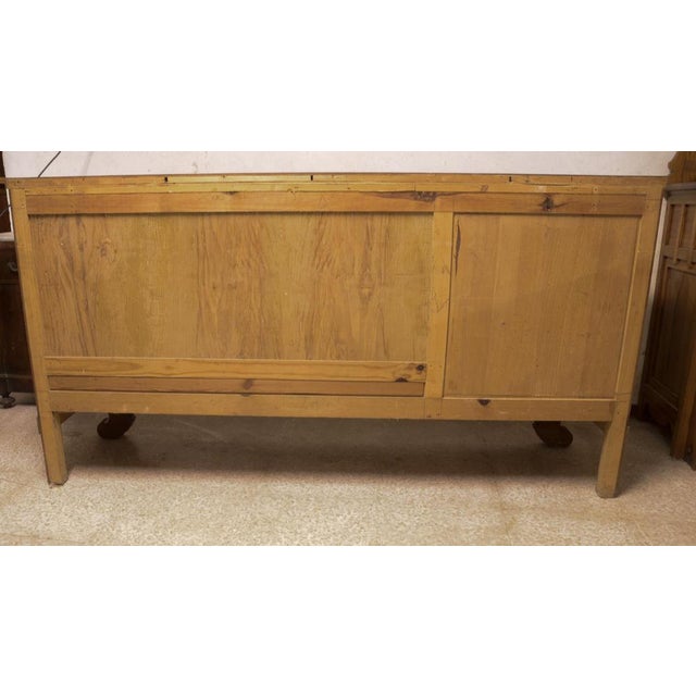 Art Deco Sideboard in Walnut Briar with Sliding Glass, Italy, 1940s For Sale - Image 6 of 8