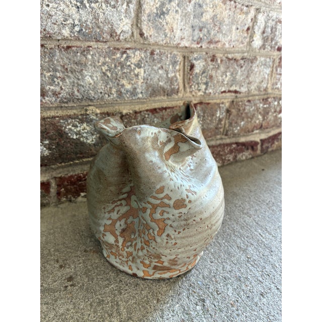 Vintage Studio Pottery Vessel For Sale In New York - Image 6 of 13
