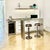 A bold minimalist coffee table handcrafted from brushed stainless steel and engineered with a concealed heavy-duty...