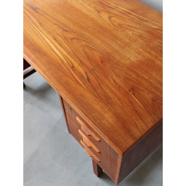 Vintage Danish Desk in Teak, 1960s For Sale - Image 11 of 12
