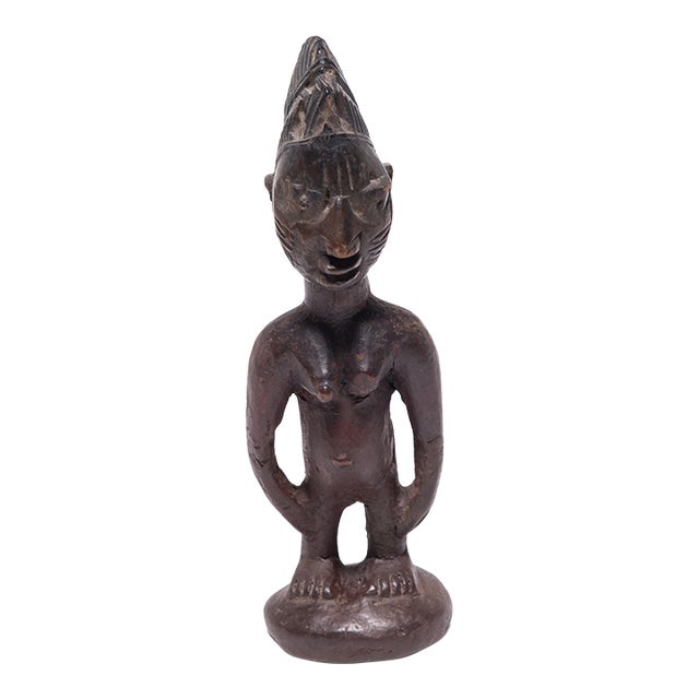Nigerian Yoruba Ibeji Twin Figure, C. 1950 For Sale