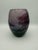 Lavender Hand-Painted Studio Glass Vase by Hans Jürgen Richartz, 1980s For Sale - Image 8 of 15