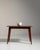 1960-1969 France Rich Walnut Brown Tapered-Leg Walnut Console For Sale In Greensboro - Image 6 of 11