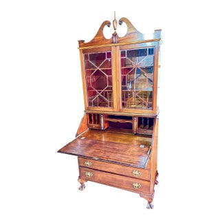 Antique Mahogany Secretary For Sale