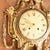 Wood Swedish Gustavian Style Gilt Wood Cartel Clock, Georg Jensen Inc. For Sale - Image 7 of 17