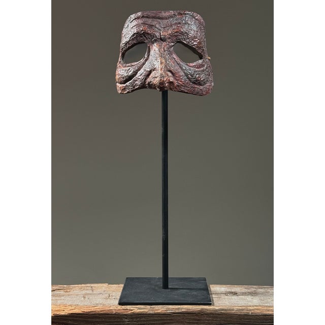 Artist: Attributed to Jean-Pierre Maury (French, 1932–2021) Title: Modernist Harlequin (Arlecchino) Mask Period: Mid-20th...