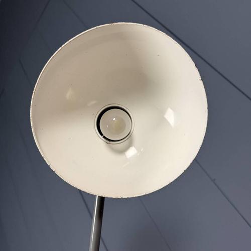 White Two-Arm Clamp Lamp from Kaiser Idell For Sale - Image 8 of 18