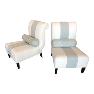 Barbara Barry Slipper Chairs - a Pair