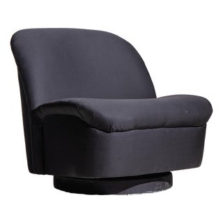 Vladimir Kagan for Directional Mid Century Swivel Lounge Chair For Sale