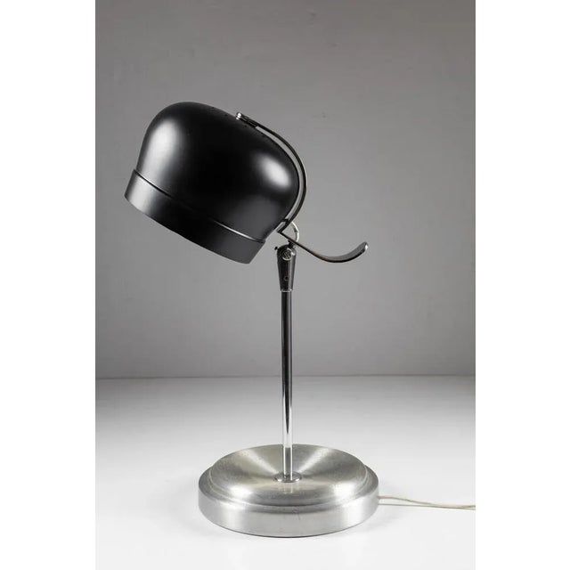 Chromed Steel Table Lamp, 1960s For Sale - Image 10 of 11