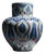 Handmade Monumental Floor Vase (50cm) – Classic Iznik Pattern with Cypress – Ottoman Court Art For Sale