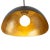 Luna Bella Pendant Light Small - Matte Black, Weathered Brass For Sale In Los Angeles - Image 6 of 10