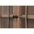Regency Style Glazed Vitrine in Limed Pine with Oval Fretwork For Sale - Image 10 of 11