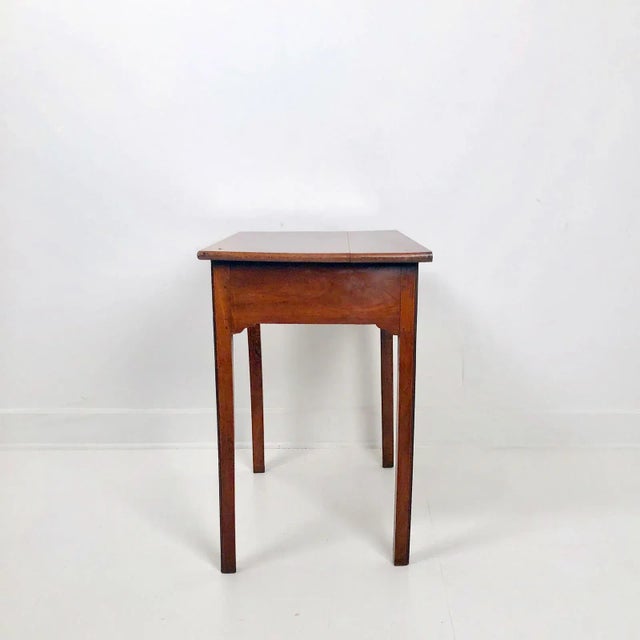 1780s Chippendale Mahogany One Drawer Table For Sale - Image 4 of 7