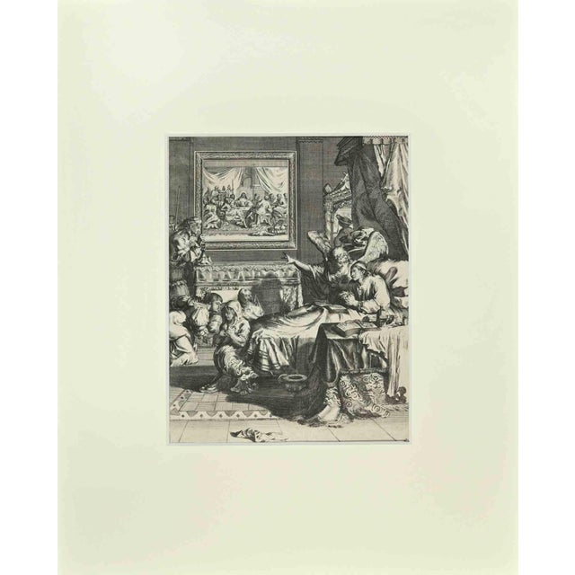 Romeyn de Hooghe, La Manière de se Bien Preparer à La Mort, Etching, 1700 For Sale - Image 3 of 3