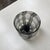 Contemporary Smoke Gray + White Geometric Art Glass Bowl Vase For Sale - Image 11 of 12