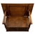 Antique English Golden Oak Monks Bench For Sale - Image 4 of 14