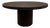 Vintage 70s Chocolate Brown Cork Round Dining Table – MCM Postmodern Retro 80s For Sale