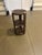Transitional Faux Shagreen Side Table – Modern Accent Table With Textured Finish & Round Tiered Design For Sale - Image 3 of 4