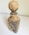 Mid 20th Century Vintage Talian Corked Wrapped Decanter Bottle For Sale - Image 5 of 9