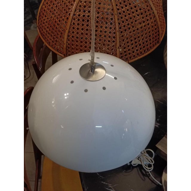 Metal Pendant by Luigi Bandini Buti for Kartell, 1960s For Sale - Image 7 of 9