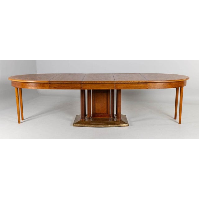 Vintage Art Deco Dining Table, 1920s For Sale - Image 11 of 15
