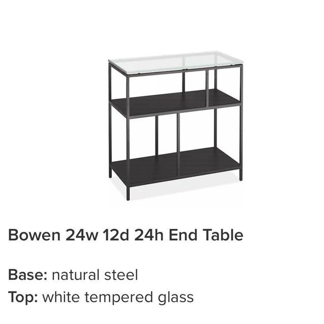Bought this end table as one of my first big purchases when I got my dream job in 2023. It’s traveled from Chicago to LA...