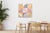 2026, Bauhaus Mosaic Painting on Canvas, Amber Alabaster Tiles, Arches and Curves, Natalia Roman For Sale In Miami - Image 6 of 8