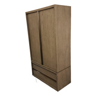 Van Thiel's for Restoration Hardware Bezier Armoire For Sale