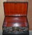 Large Vintage Chinese Hand-Painted Chests on Stands, Set of 2 For Sale - Image 12 of 18