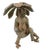 Wood Small Monkey With Leaf by Mario Lopez Torres For Sale - Image 7 of 7