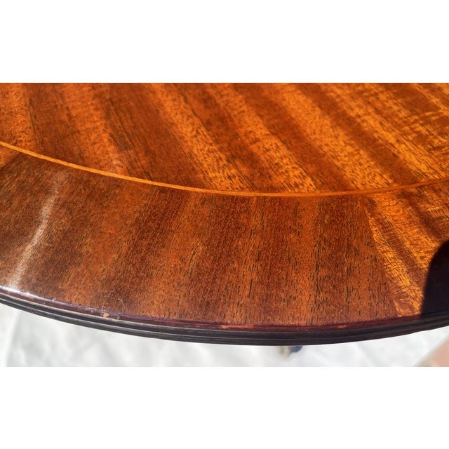 English Extendable Dining Table and Chairs from Graves & Thomas, 1960s, Set of 5 For Sale - Image 4 of 18