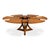 2020s Transitional Round Dining Table, Large - Light Brown Oak For Sale - Image 5 of 11