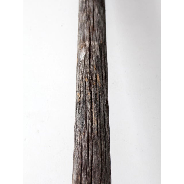 Antique Horse Drawn Wagon Shaft Thill Farm Decor For Sale - Image 15 of 18