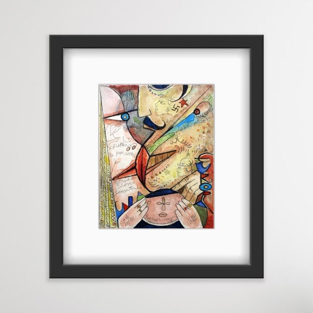 Leszek Rózga, Prostytunia, 2008, Etching and Watercolour on Paper For Sale - Image 6 of 7