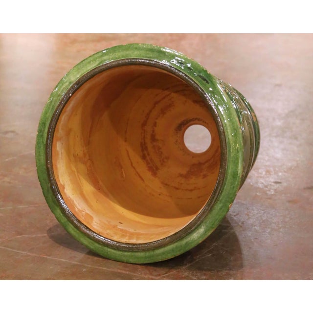 French Handmade Terracotta Anduze Planter by La Madeleine For Sale - Image 12 of 13