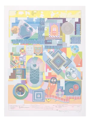 Eduardo Paolozzi, The Children's Hour, 1974, Screenprint