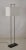 Mid-Century Floor Lamp with Base in Black Marble and Chromed Metal Structure For Sale - Image 11 of 11