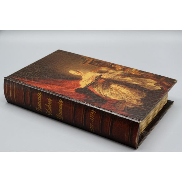 Red Italian Renaissance Style Faux Book Box For Sale - Image 8 of 8