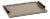 Cameroon Rectangular Mink Leather Serving Tray with Handles , Small For Sale
