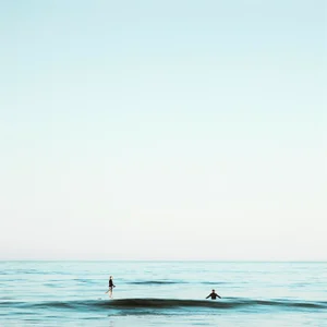 Santa Monica, Blue Contemporary, Fine Art Photography by Kristin Hart