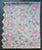 This beautiful summer-weight quilt in soft colors was lovingly hand-stitched with cotton feed-sack prints on the front and...
